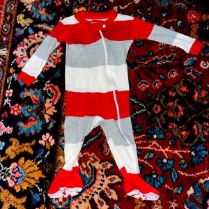 Burt’s Bees Baby Footed Onesie - Size 3-6M - Unisex - Long Sleeve